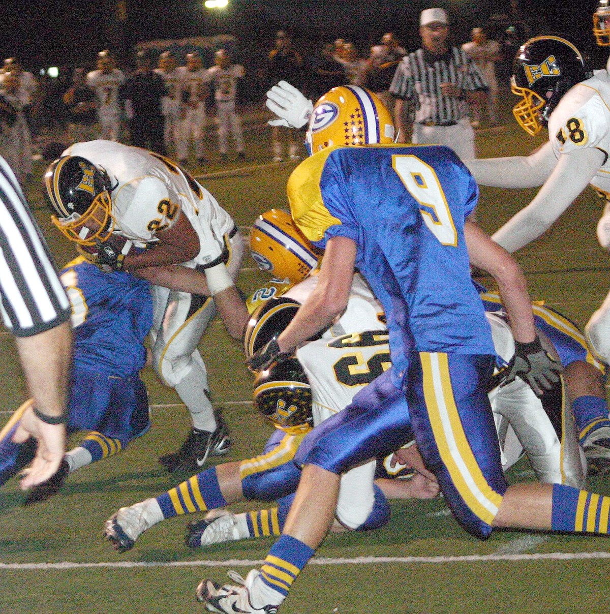 Lawndale football rallies for win, clinches second place in the