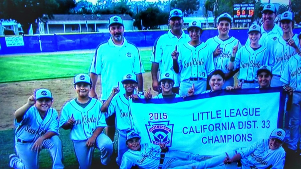 Little League Baseball 1112 AllStars East County Sports