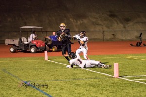 player 63 football santana vs. Castle park